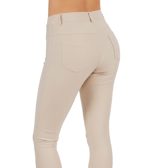 Women's Jean Look Buttery Soft Jeggings 01 - Picture 3 of 4
